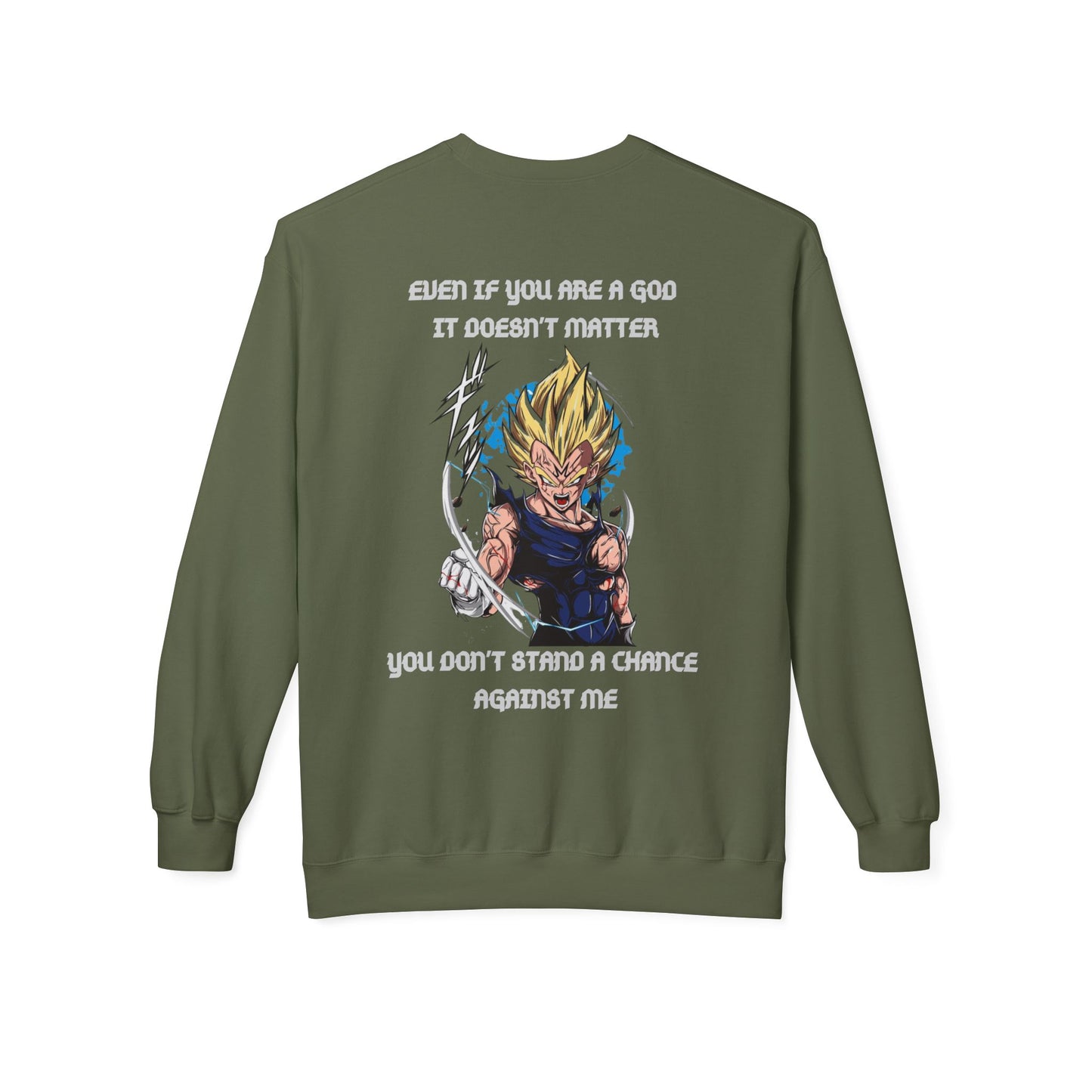 vegeta  Unisex Midweight Softstyle Fleece Crewneck Sweatshirt