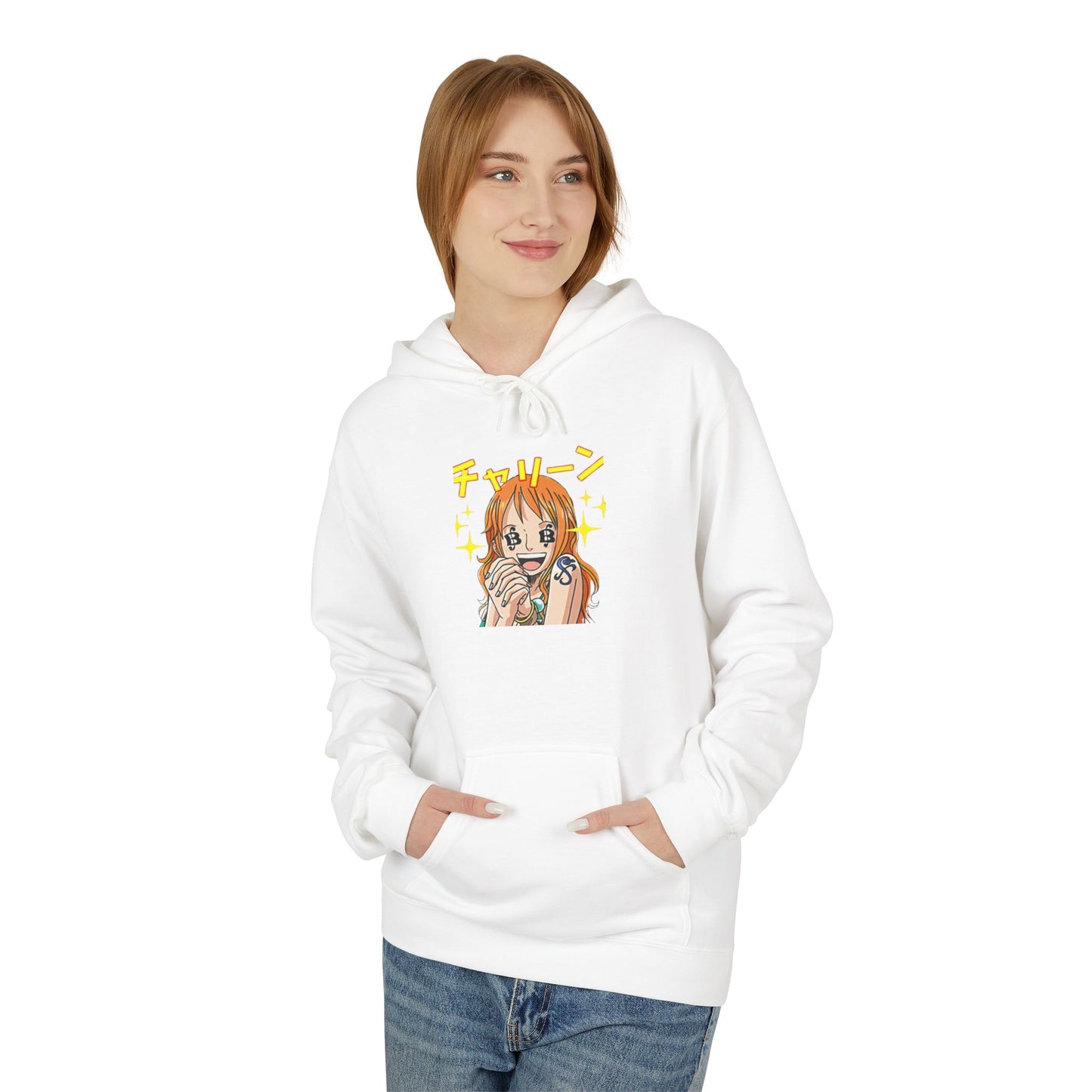 Nami Unisex Midweight Softstyle Fleece Hoodie