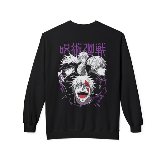 jujutsu kaisen gojo satoru Unisex Midweight Softstyle Fleece Crewneck Sweatshirt