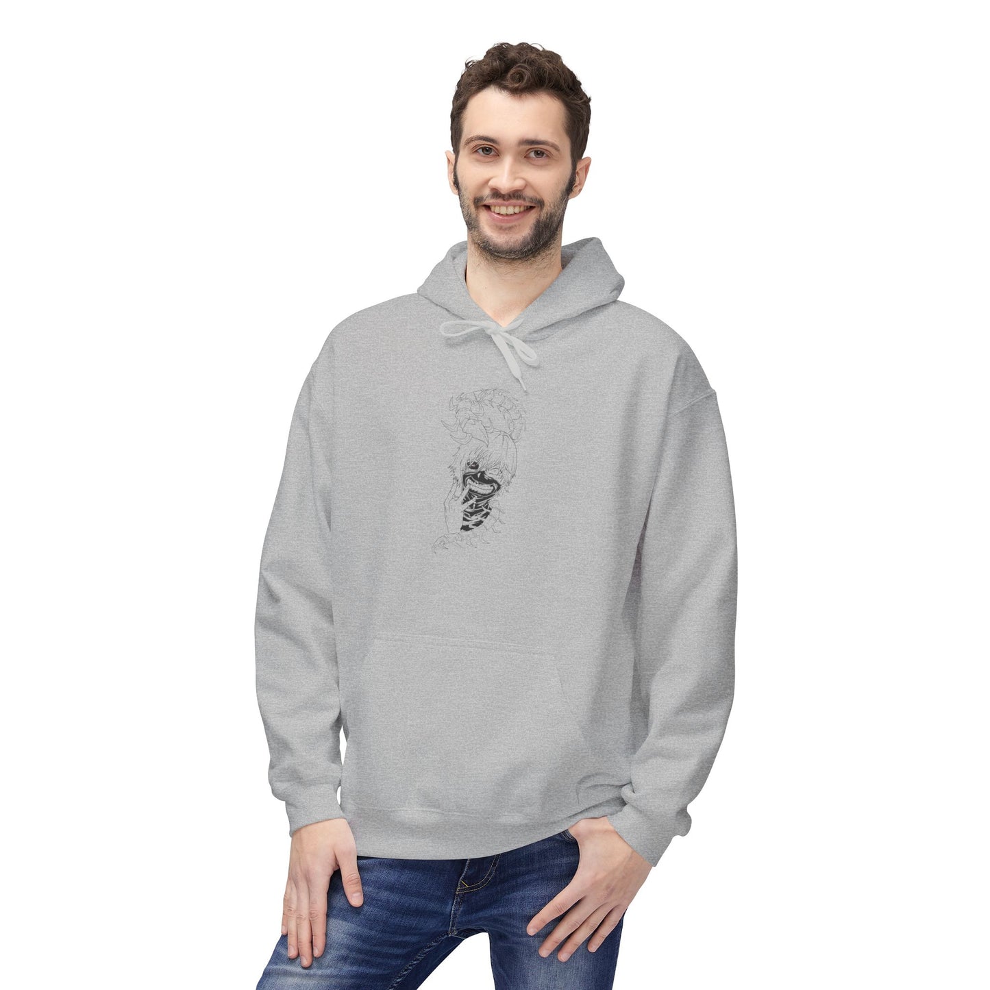 kaneki Unisex Midweight Softstyle Fleece Hoodie