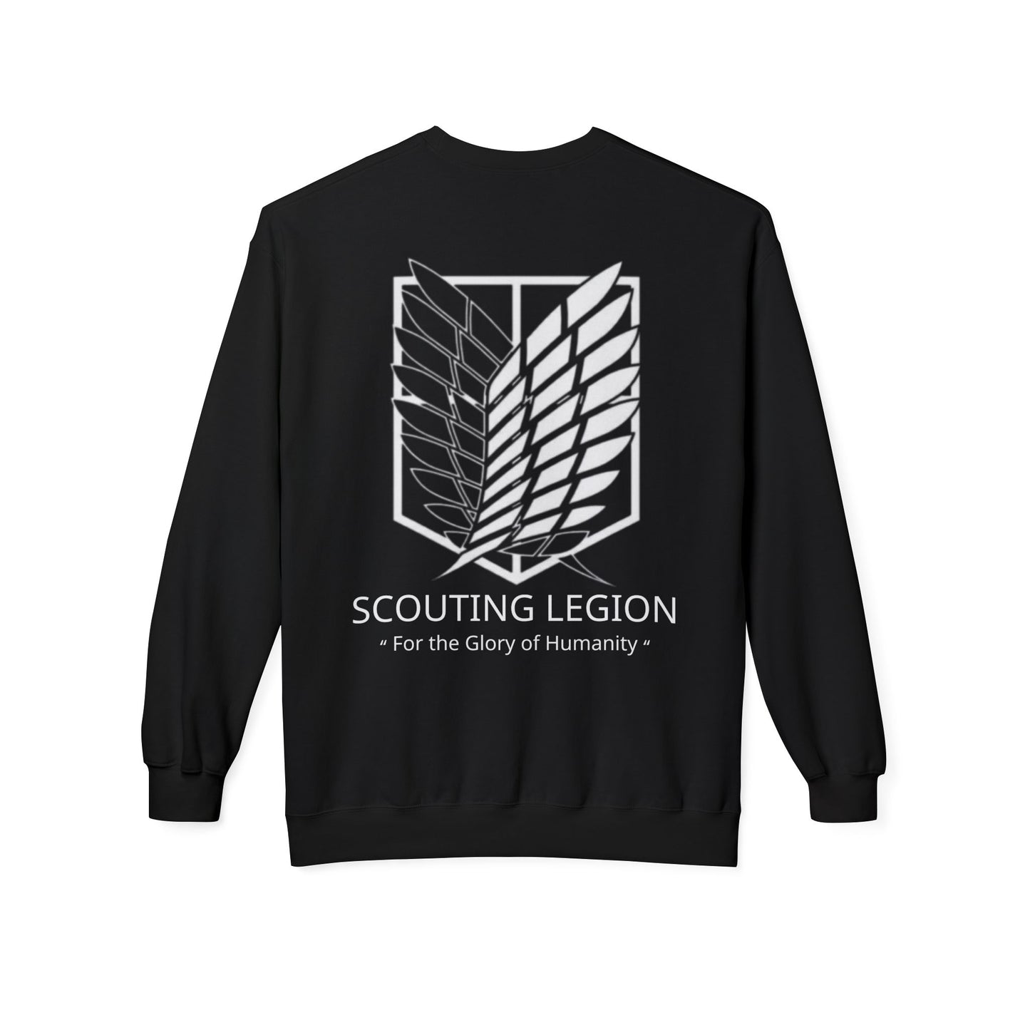 Attack on titan Unisex Midweight Softstyle Fleece Crewneck Sweatshirt