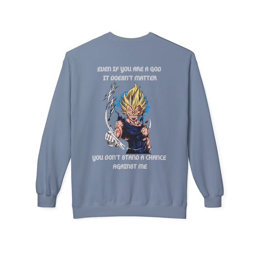 vegeta  Unisex Midweight Softstyle Fleece Crewneck Sweatshirt