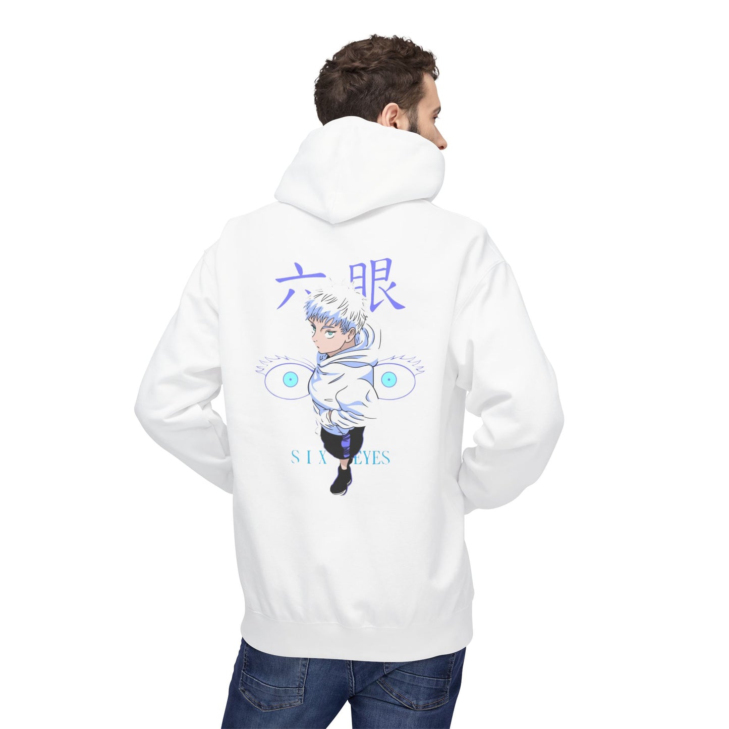 Gojo satoru jujutsu kaisen Unisex Midweight Softstyle Fleece Hoodie