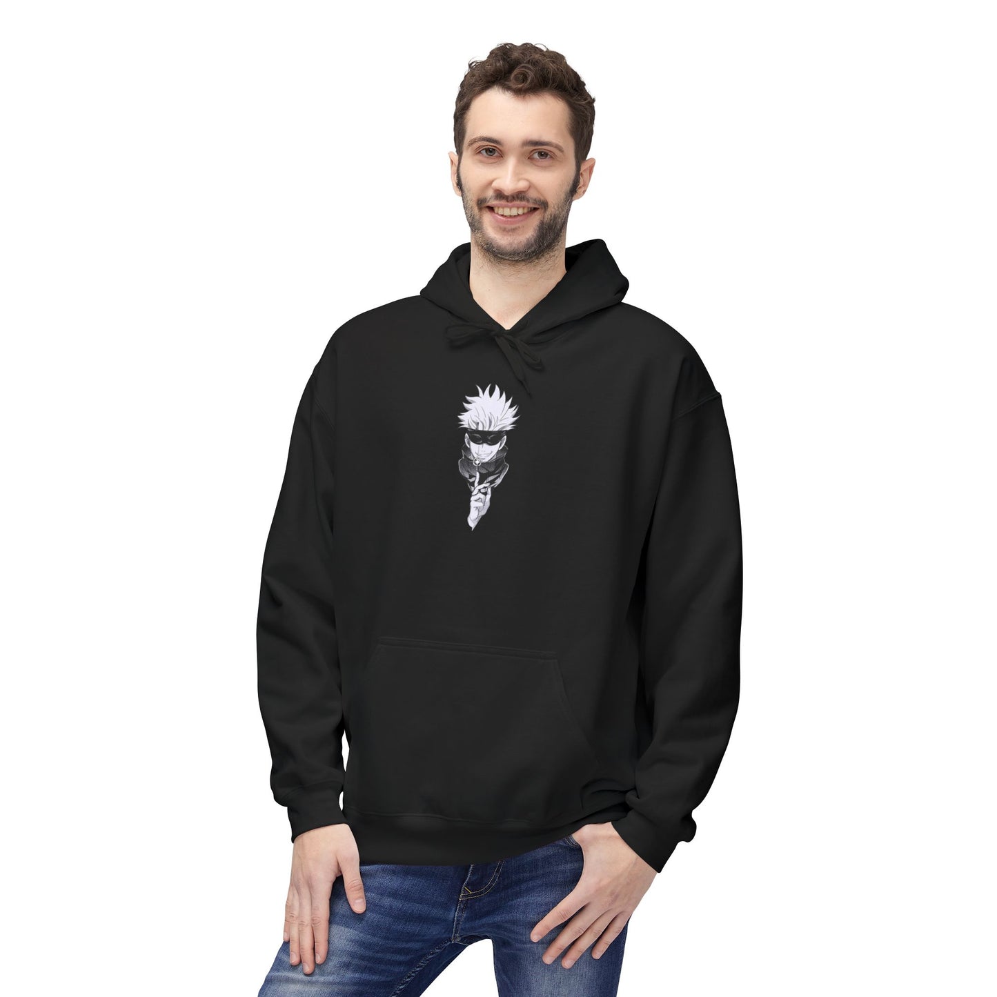 Gojo satoru jujutsu kaisen Unisex Midweight Softstyle Fleece Hoodie