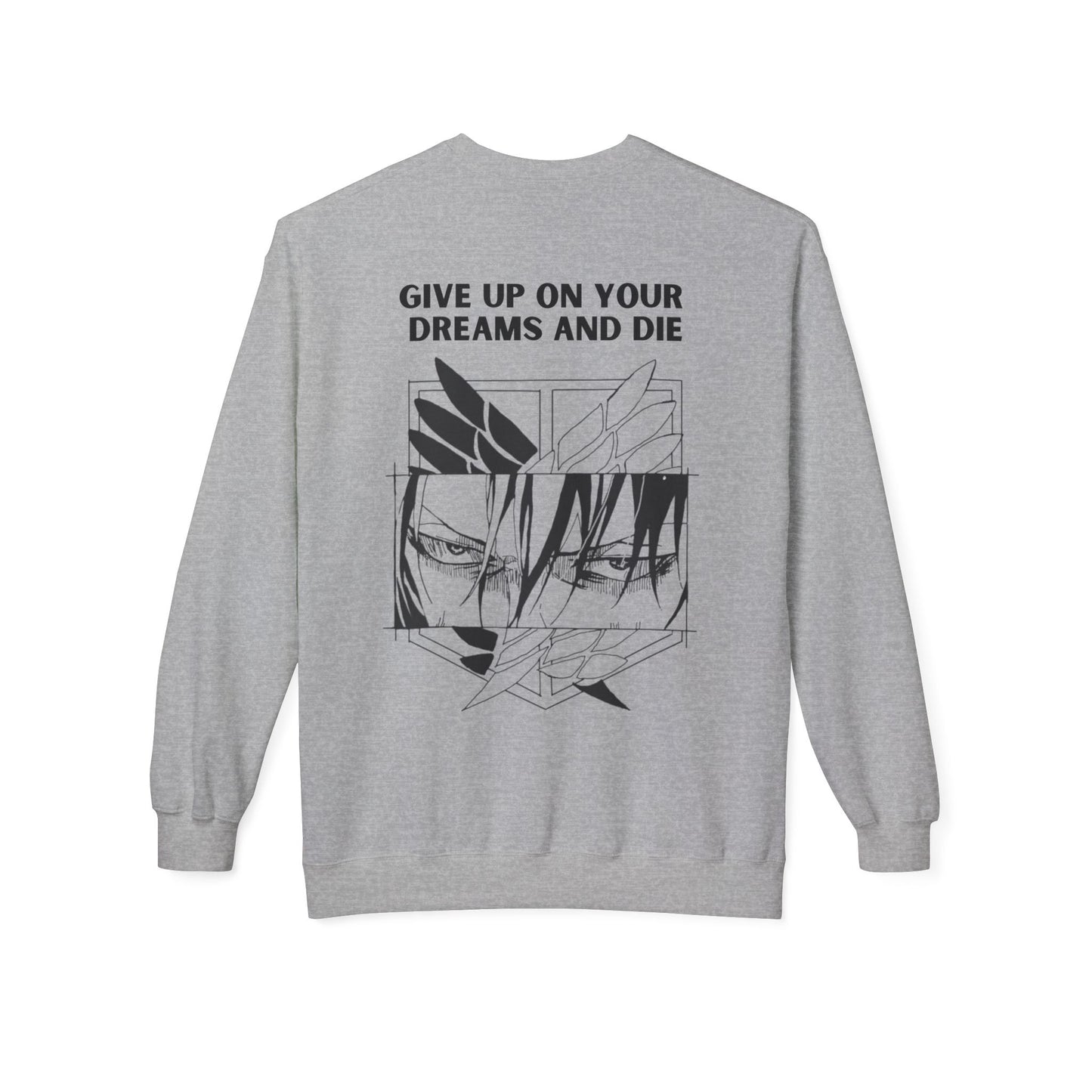 Levi ackerman Unisex Midweight Softstyle Fleece Crewneck Sweatshirt