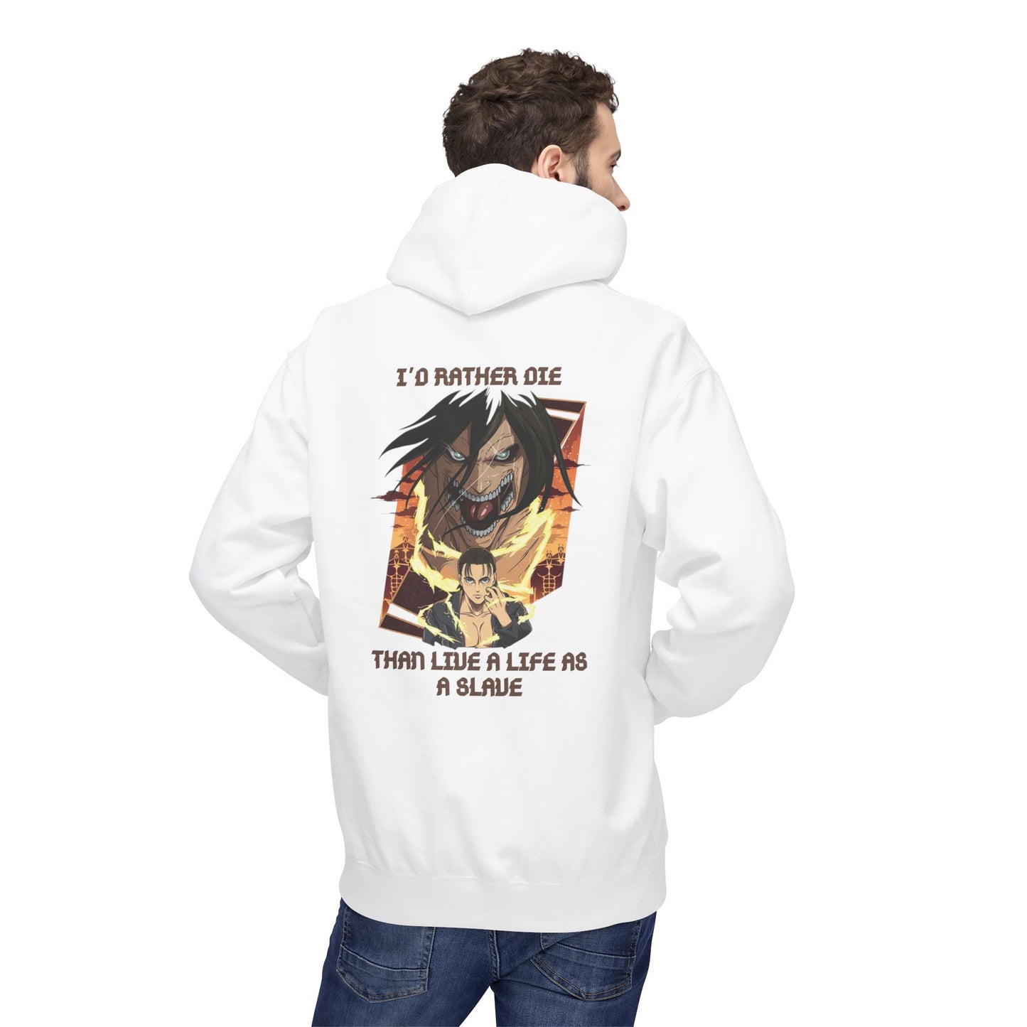 Eren yeager Unisex Midweight Softstyle Fleece Hoodie