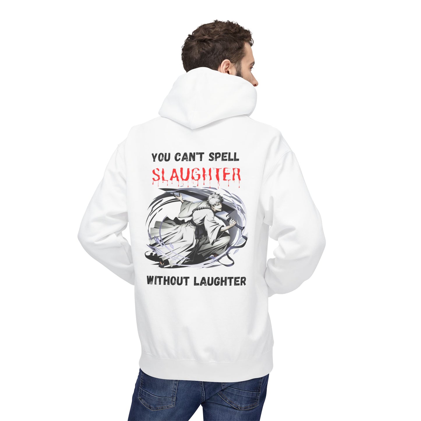 White Ichigo Unisex Midweight Softstyle Fleece Hoodie