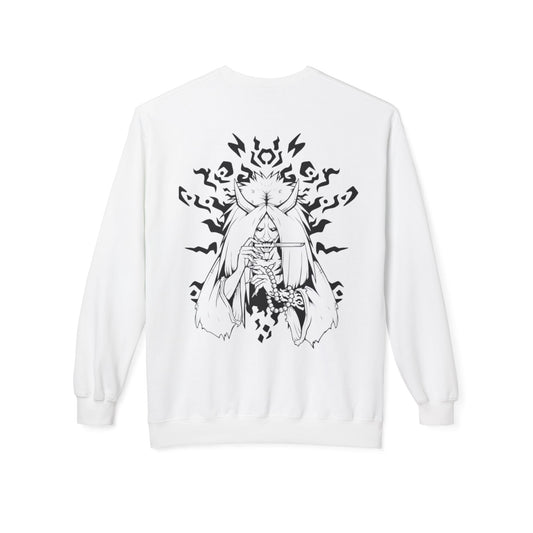 Dead Demon Consuming Seal Unisex Midweight Softstyle Fleece Crewneck Sweatshirt