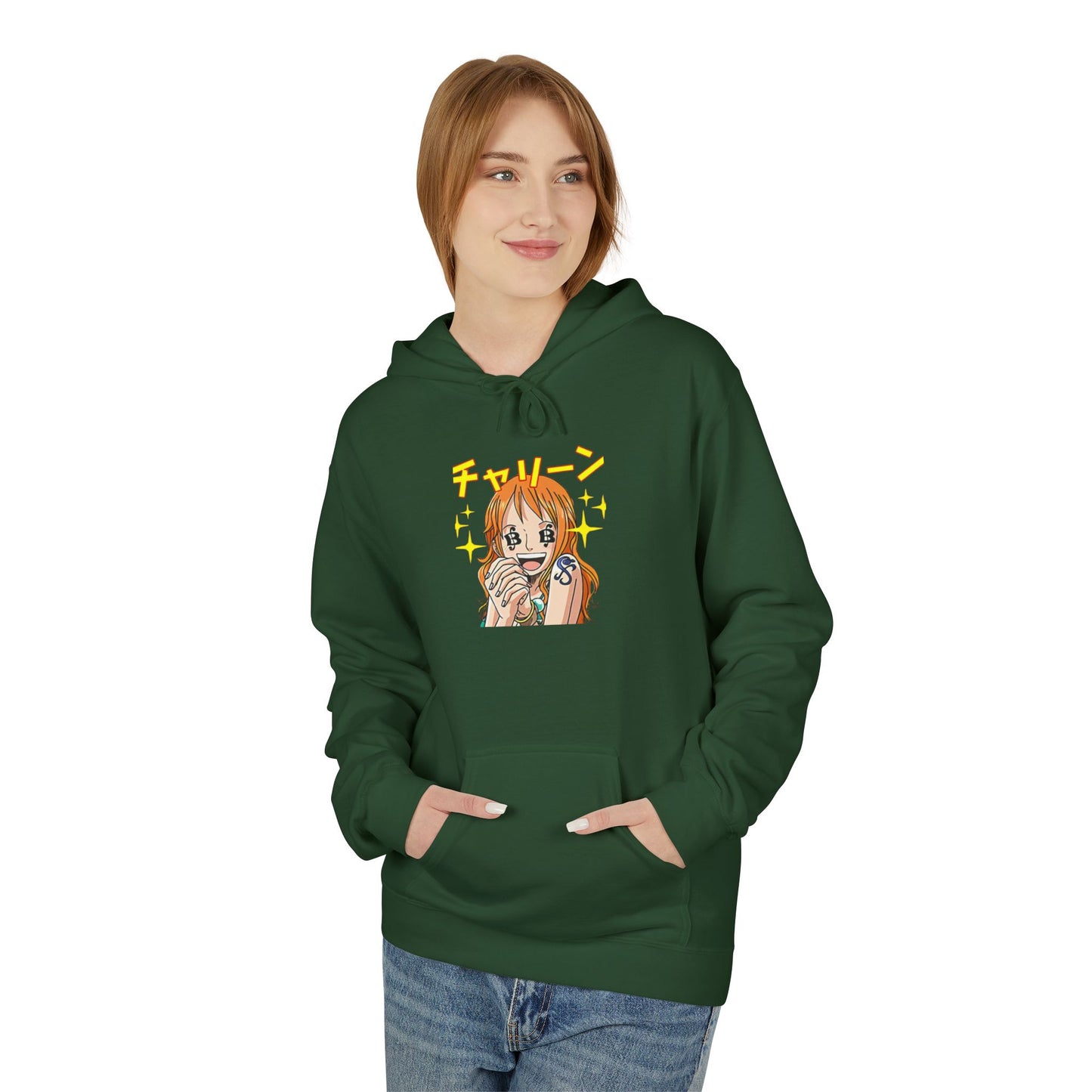 Nami Unisex Midweight Softstyle Fleece Hoodie