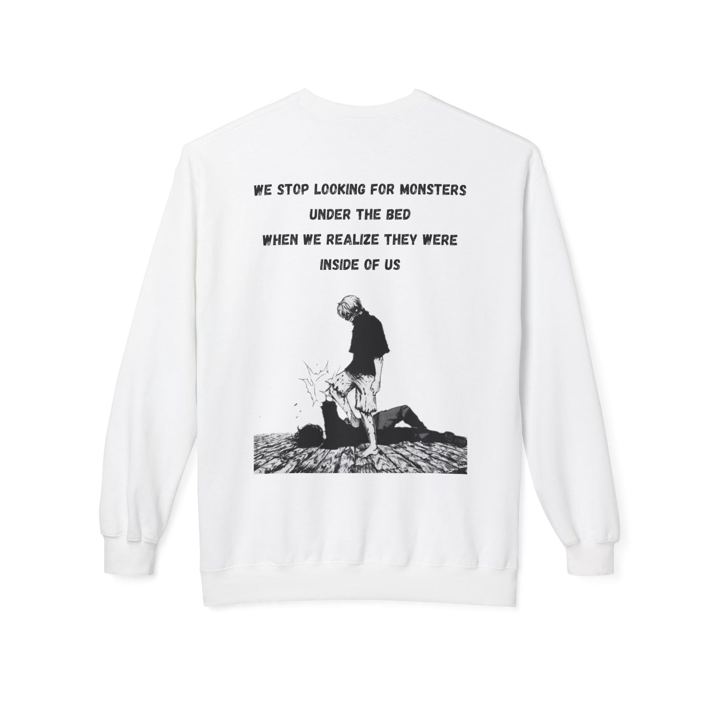 Ken Kaneki tokyo ghoul Unisex Midweight Softstyle Fleece Crewneck Sweatshirt