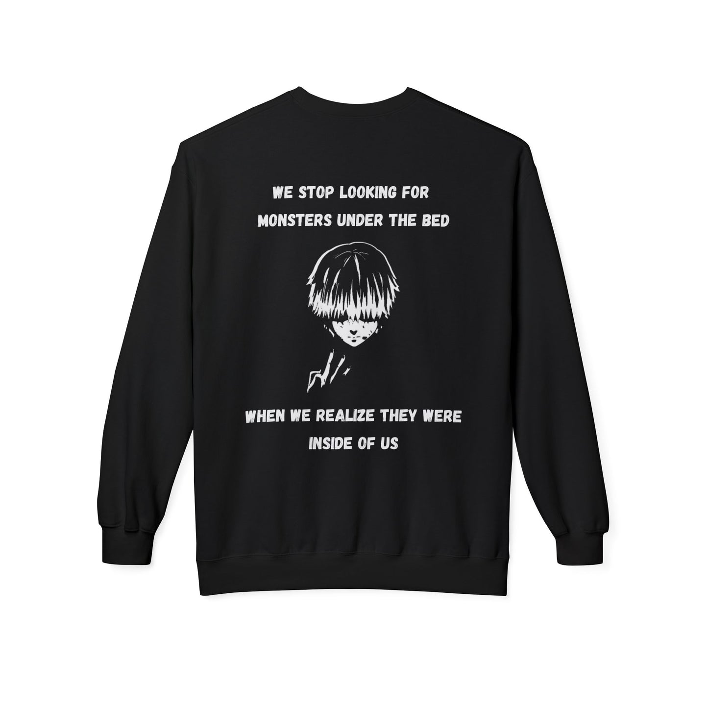 Ken Kaneki tokyo ghoul Unisex Midweight Softstyle Fleece Crewneck Sweatshirt