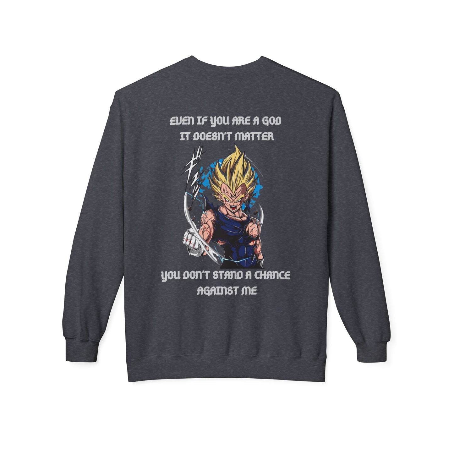 vegeta  Unisex Midweight Softstyle Fleece Crewneck Sweatshirt