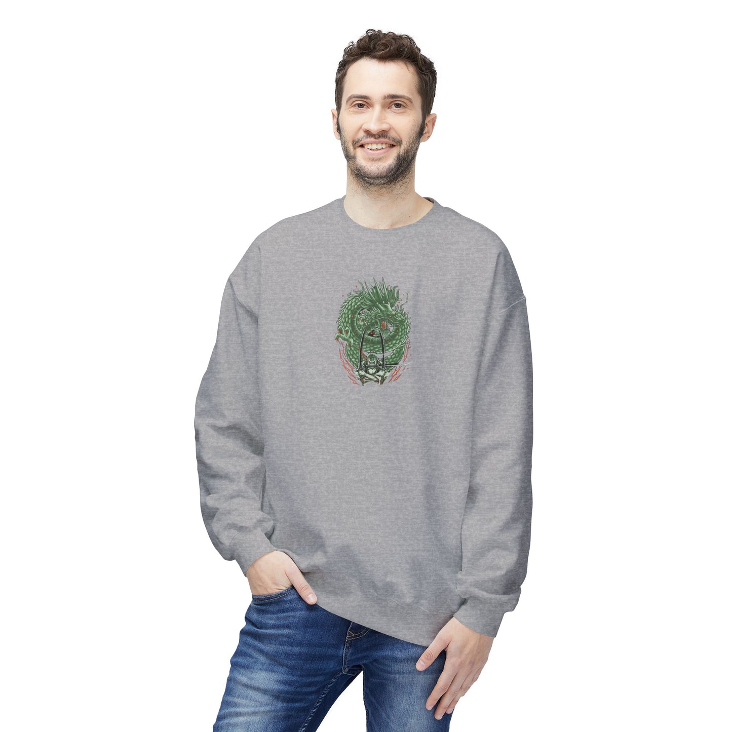 Zoro Unisex Midweight Softstyle Fleece Crewneck Sweatshirt