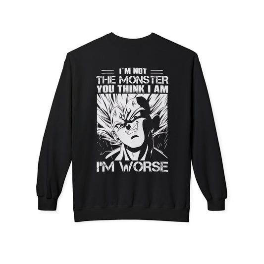 Anime vegeta Unisex Midweight Softstyle Fleece Crewneck Sweatshirt