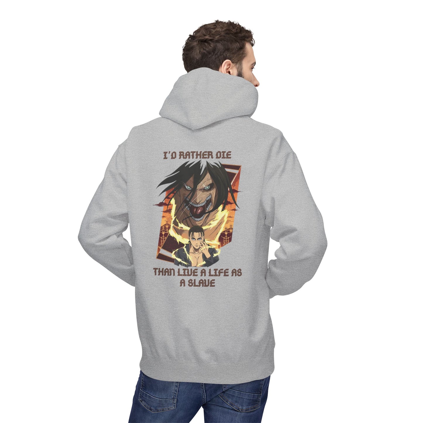 Eren yeager Unisex Midweight Softstyle Fleece Hoodie