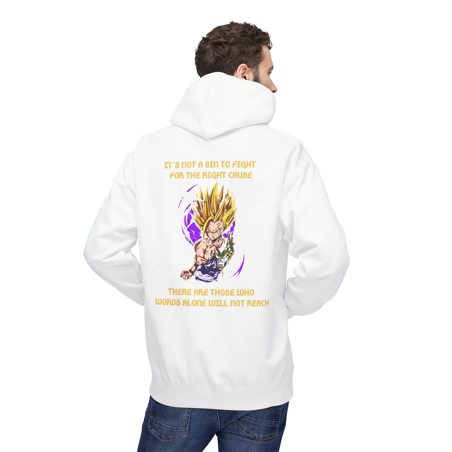 Gohan Unisex Midweight Softstyle Fleece Hoodie