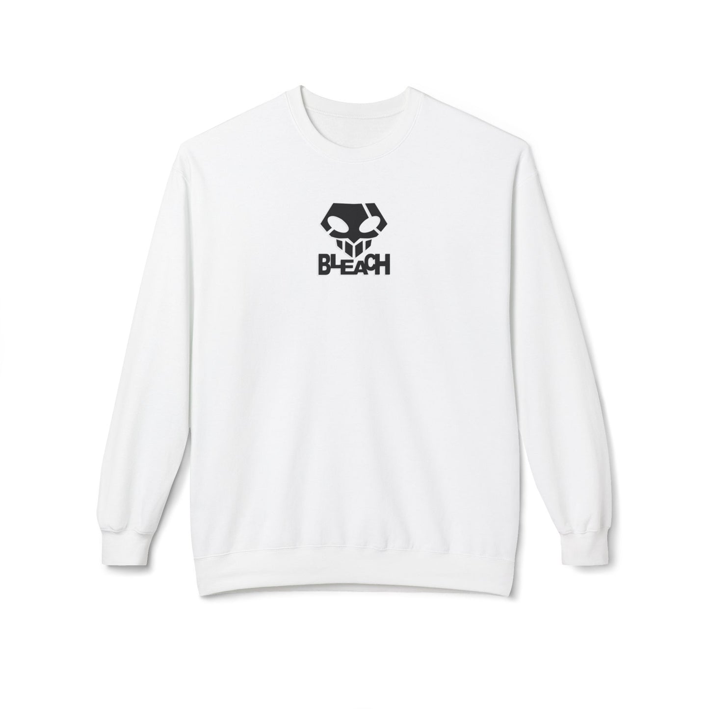 White Ichigo Unisex Midweight Softstyle Fleece Crewneck Sweatshirt