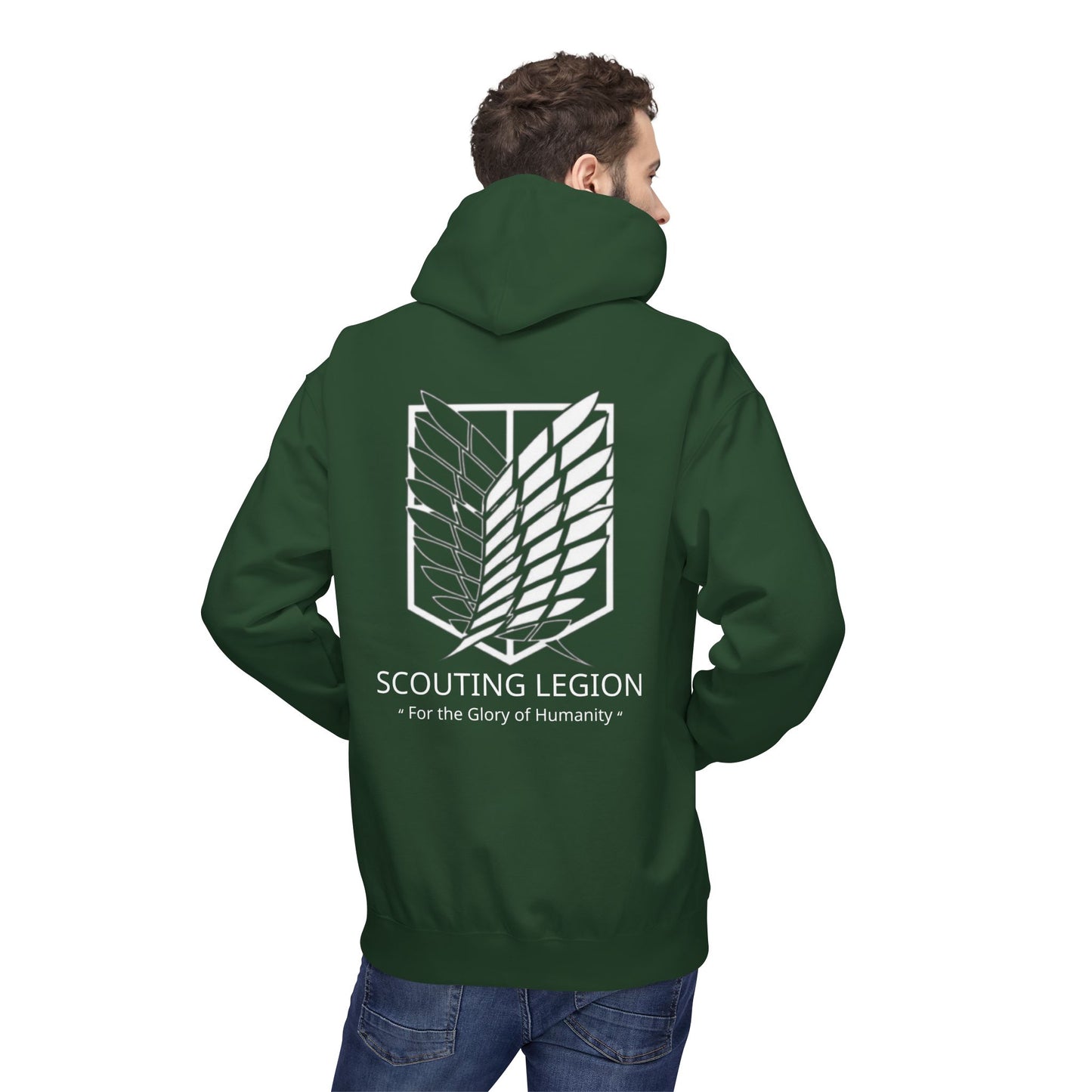 Attack on titan Unisex Midweight Softstyle Fleece Hoodie